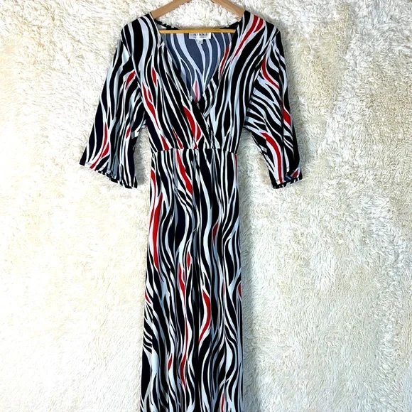 Nikki Poulos Maxi Silky Dress - Picture 10 of 10